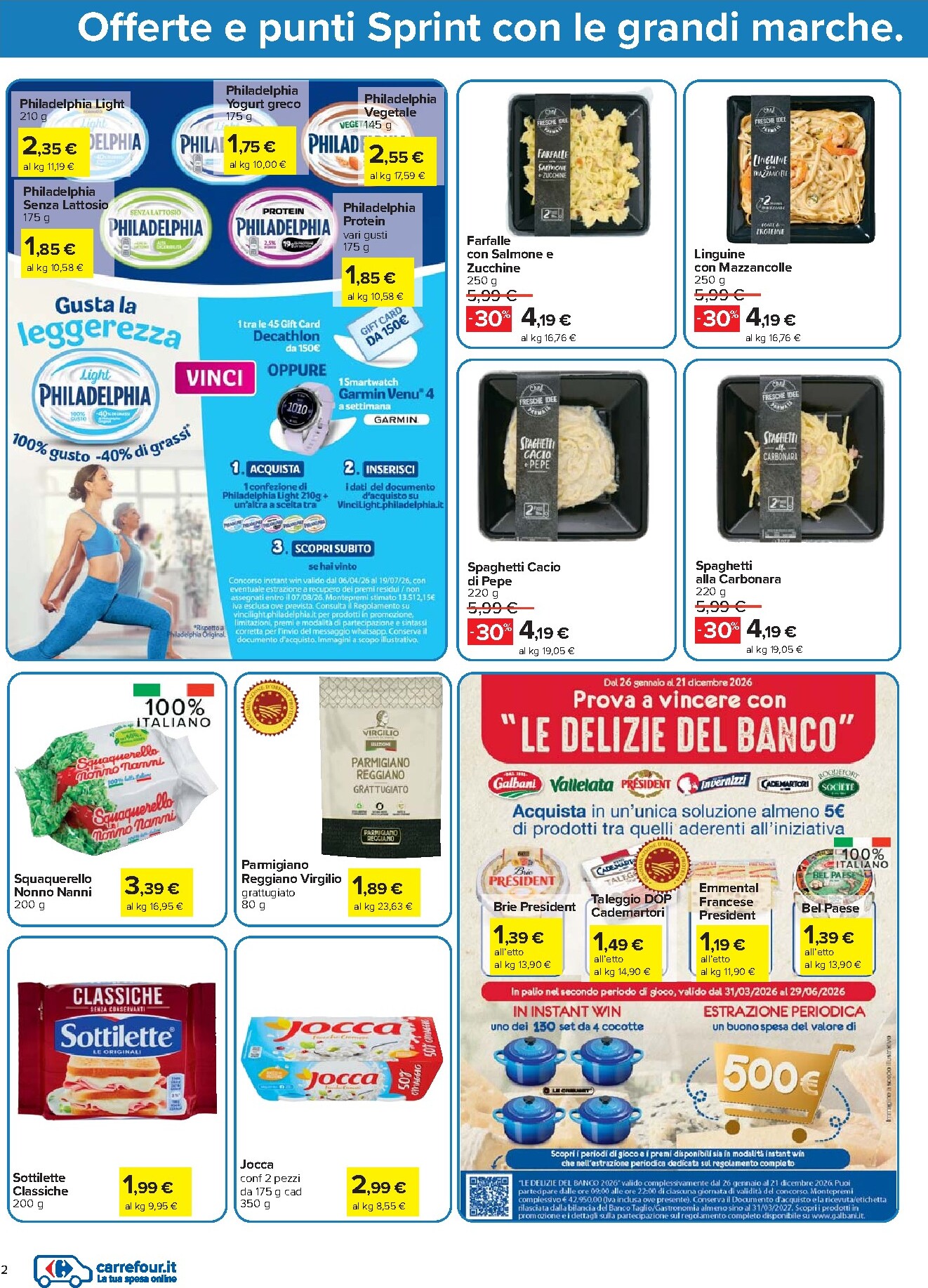 carrefour - Volantino Carrefour - Punti Sprint Payback per la prossima settimana dal martedì 05/05/2026 al lunedì 18/05/2026 - page: 2