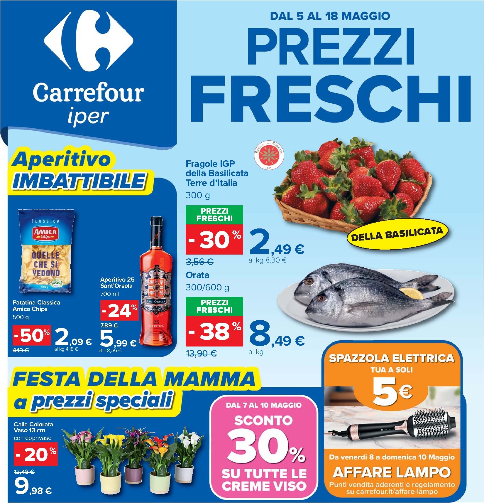 carrefour - Volantino Carrefour - Prezzi freschi per la prossima settimana dal martedì 05/05/2026 al lunedì 18/05/2026 - page: 1