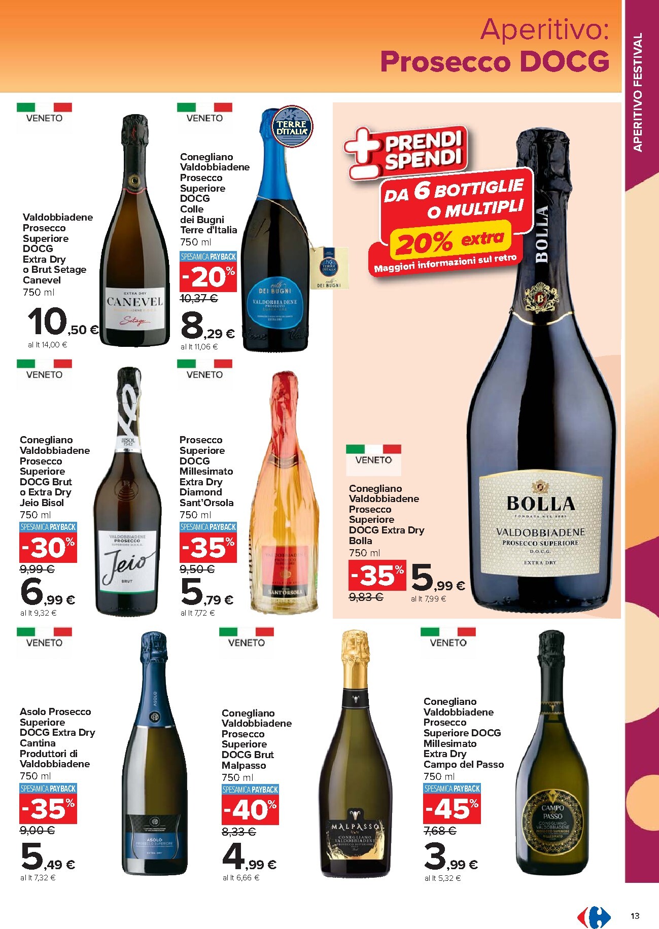 carrefour - Volantino Carrefour - Catalogo vini per la prossima settimana dal lunedì 18/05/2026 al martedì 09/06/2026 - page: 13