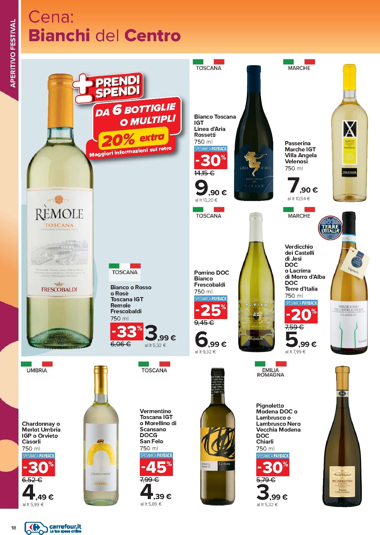 carrefour - Volantino Carrefour - Catalogo vini per la prossima settimana dal lunedì 18/05/2026 al martedì 09/06/2026 - page: 18