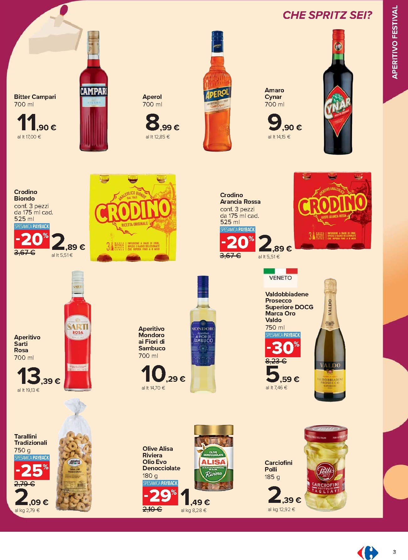 carrefour - Volantino Carrefour - Catalogo vini per la prossima settimana dal lunedì 18/05/2026 al martedì 09/06/2026 - page: 3