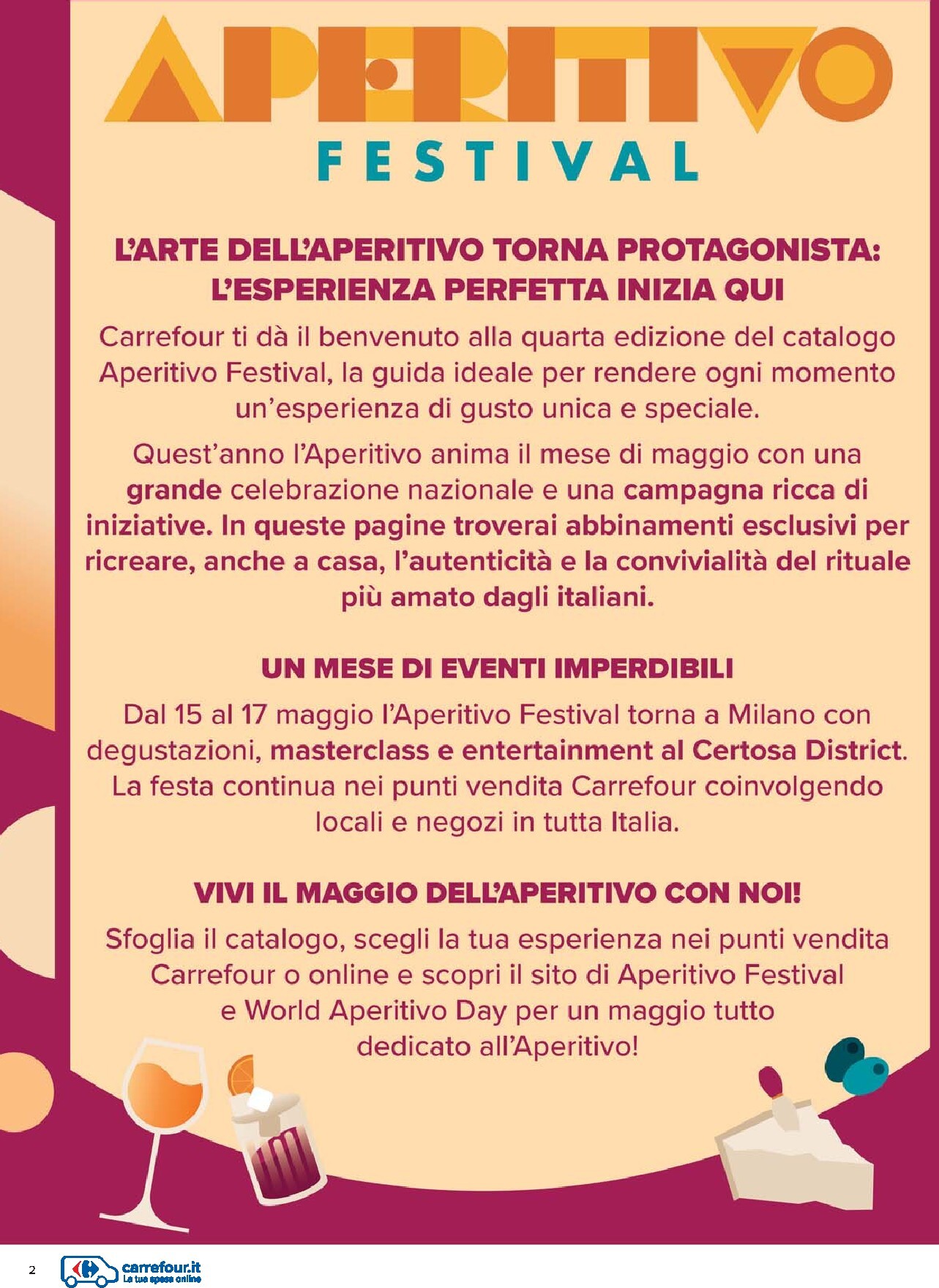 carrefour - Volantino Carrefour - Catalogo vini per la prossima settimana dal lunedì 18/05/2026 al martedì 09/06/2026 - page: 2