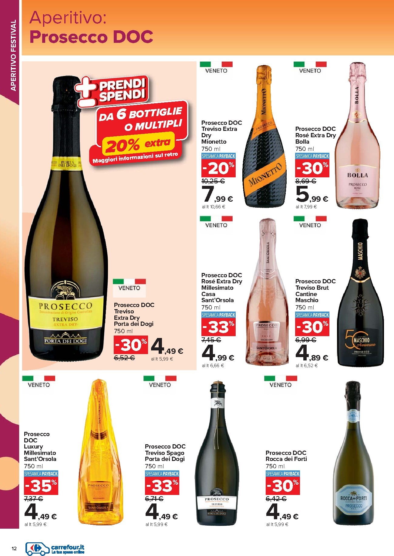 carrefour - Volantino Carrefour - Catalogo vini per la prossima settimana dal lunedì 18/05/2026 al martedì 09/06/2026 - page: 12