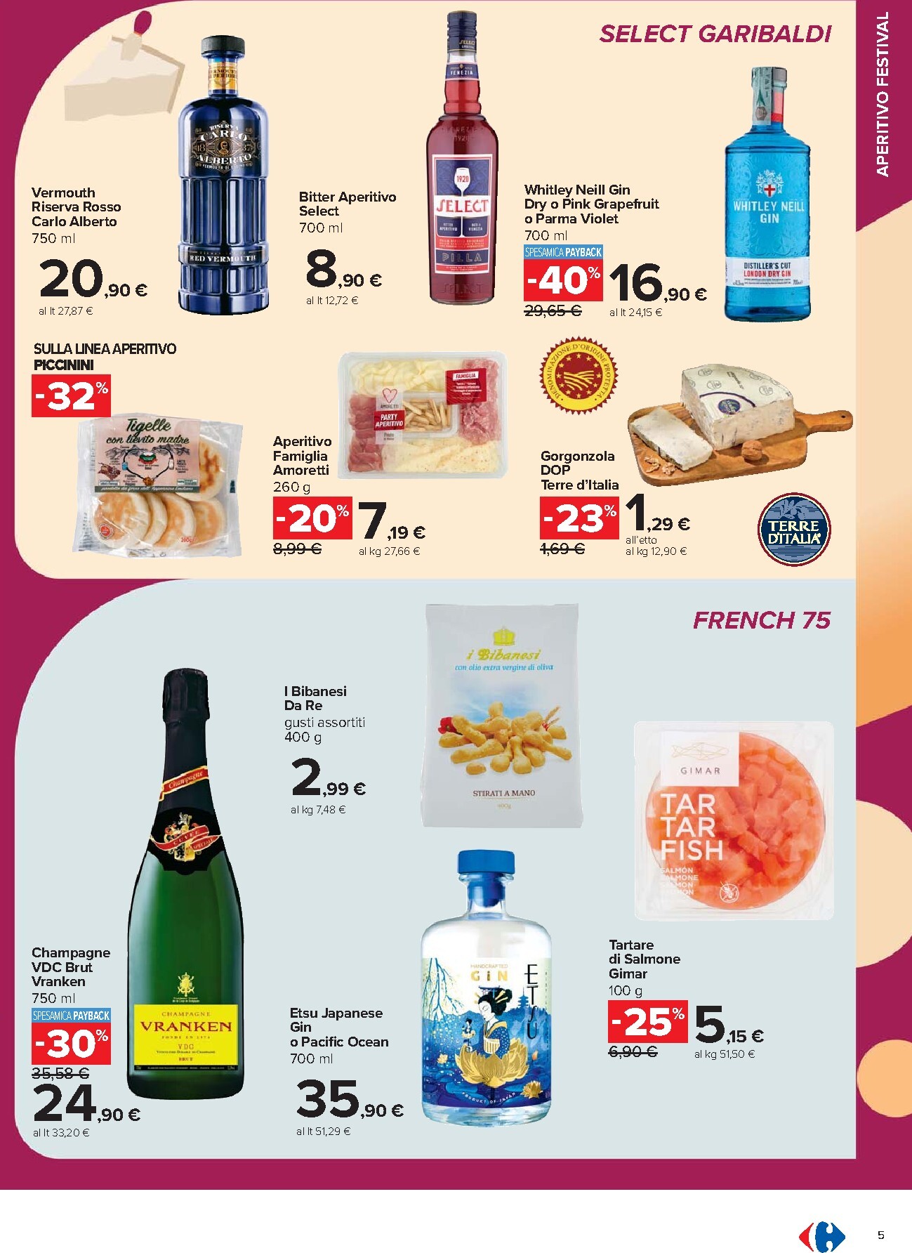 carrefour - Volantino Carrefour - Catalogo vini per la prossima settimana dal lunedì 18/05/2026 al martedì 09/06/2026 - page: 5
