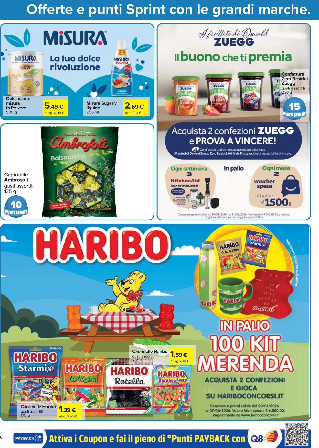 carrefour - Volantino Carrefour - Punti Sprint Payback per la prossima settimana dal martedì 19/05/2026 al martedì 02/06/2026 - page: 6