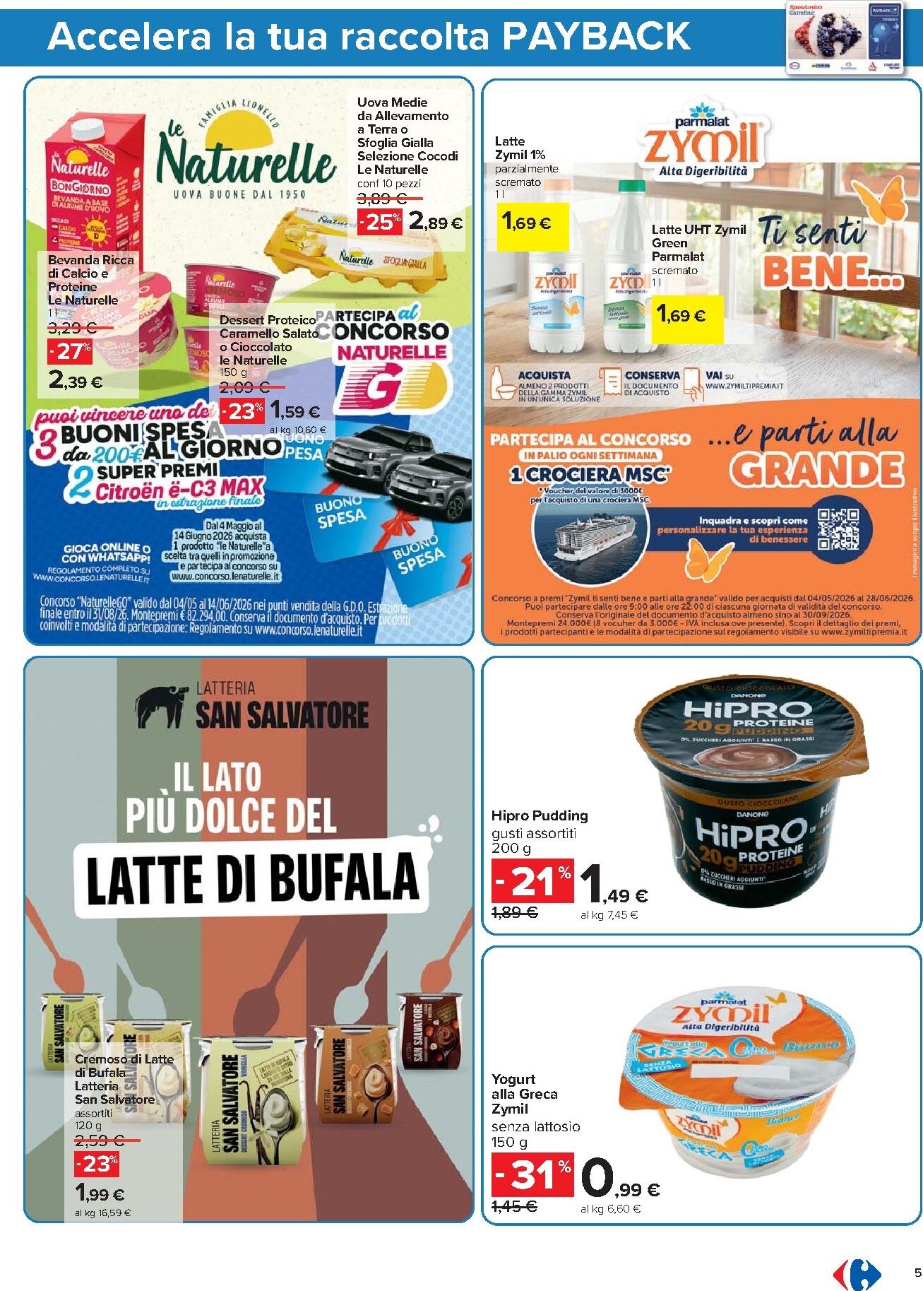 carrefour - Volantino Carrefour - Punti Sprint Payback per la prossima settimana dal martedì 19/05/2026 al martedì 02/06/2026 - page: 5