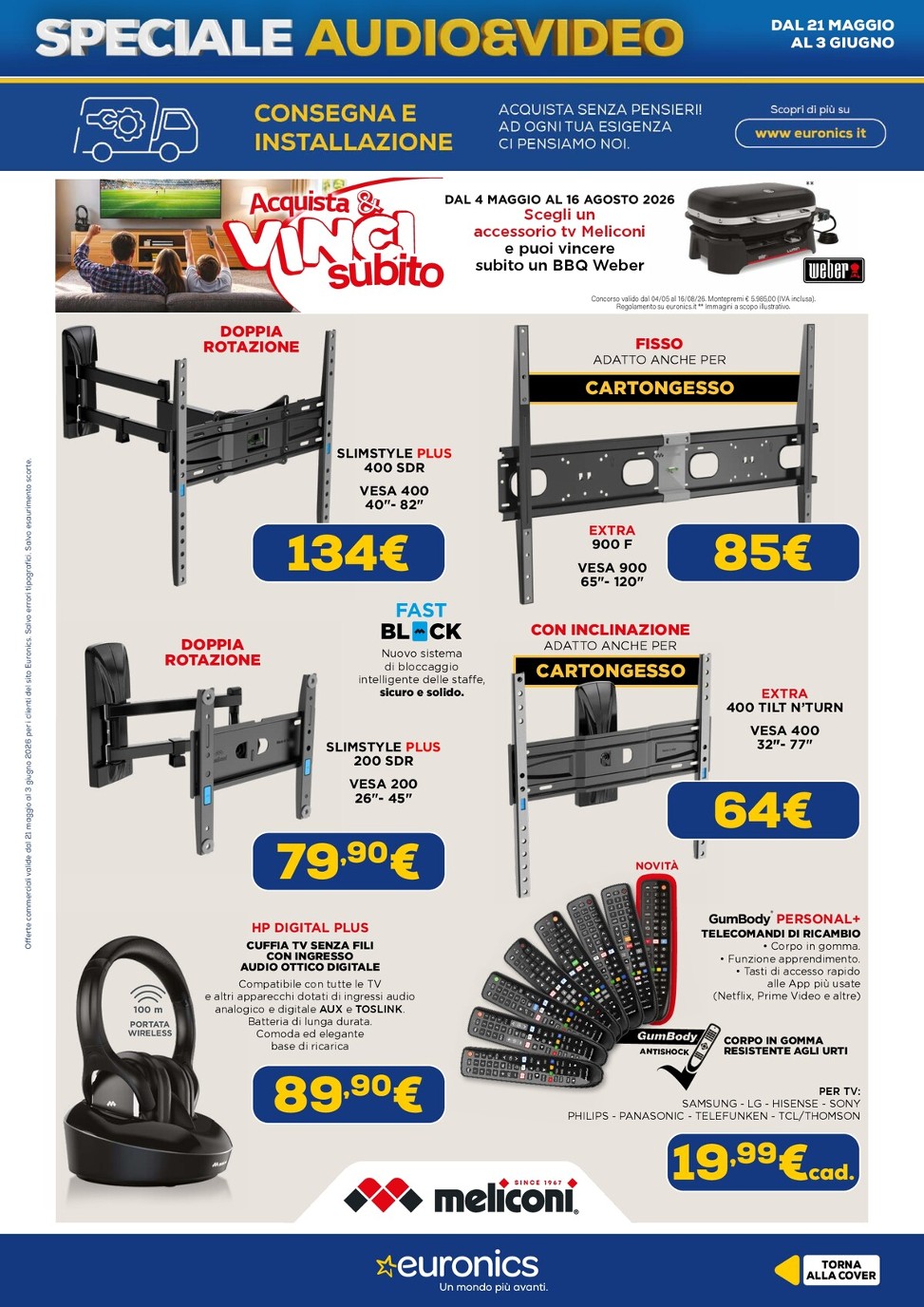 euronics - Volantino attuale di Euronics valido dal giovedì 21/05/2026 al mercoledì 03/06/2026 - page: 23