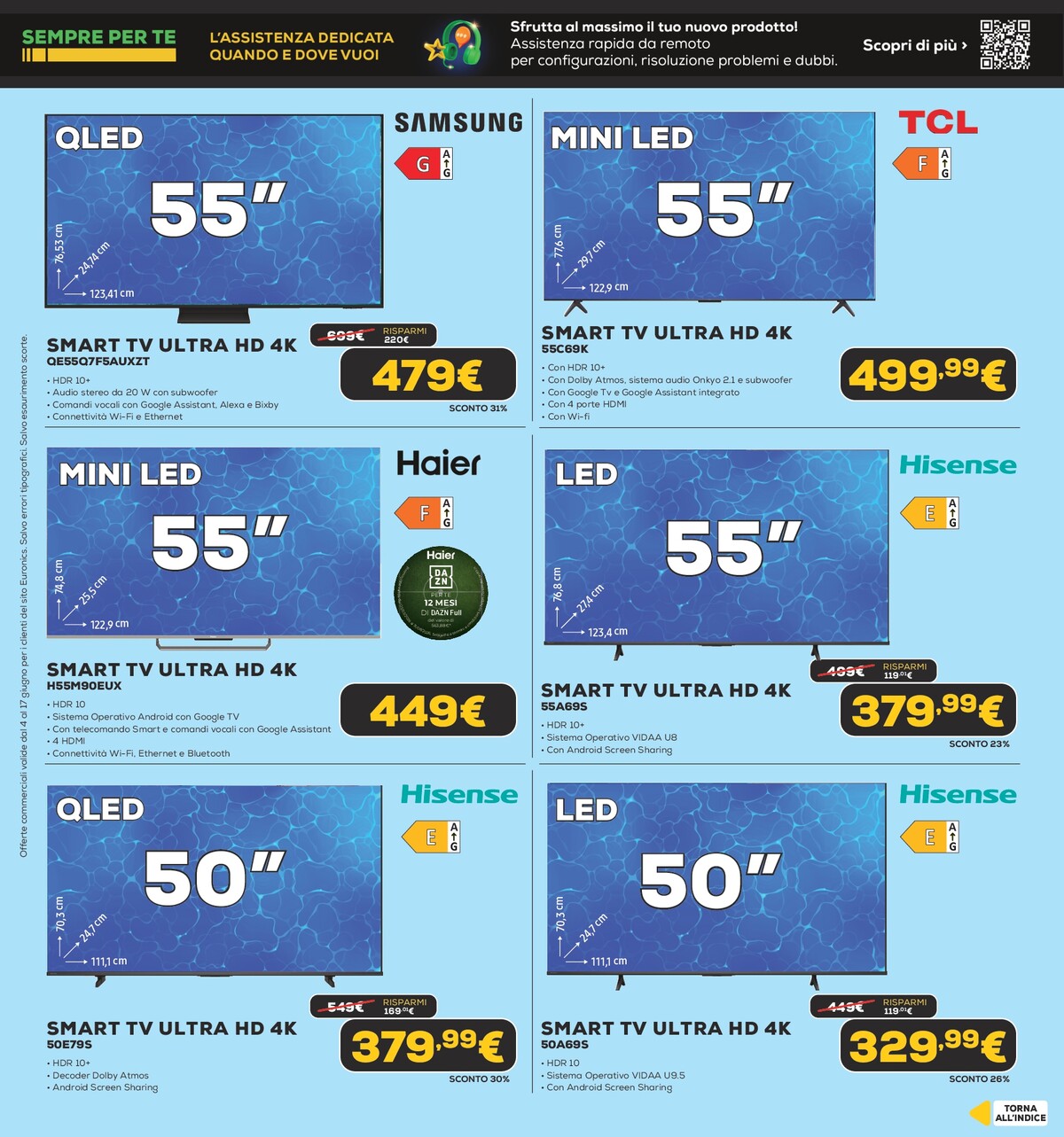 euronics - Volantino attuale di Euronics - Black Friday d'Estate valido dal giovedì 04/06/2026 al mercoledì 17/06/2026 - page: 46