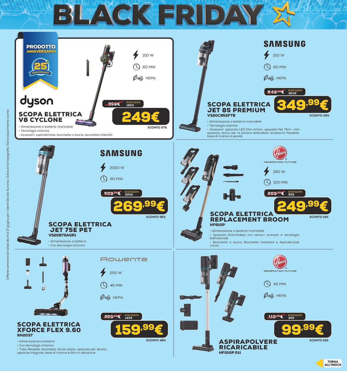 euronics - Volantino attuale di Euronics - Black Friday d'Estate valido dal giovedì 04/06/2026 al mercoledì 17/06/2026 - page: 31