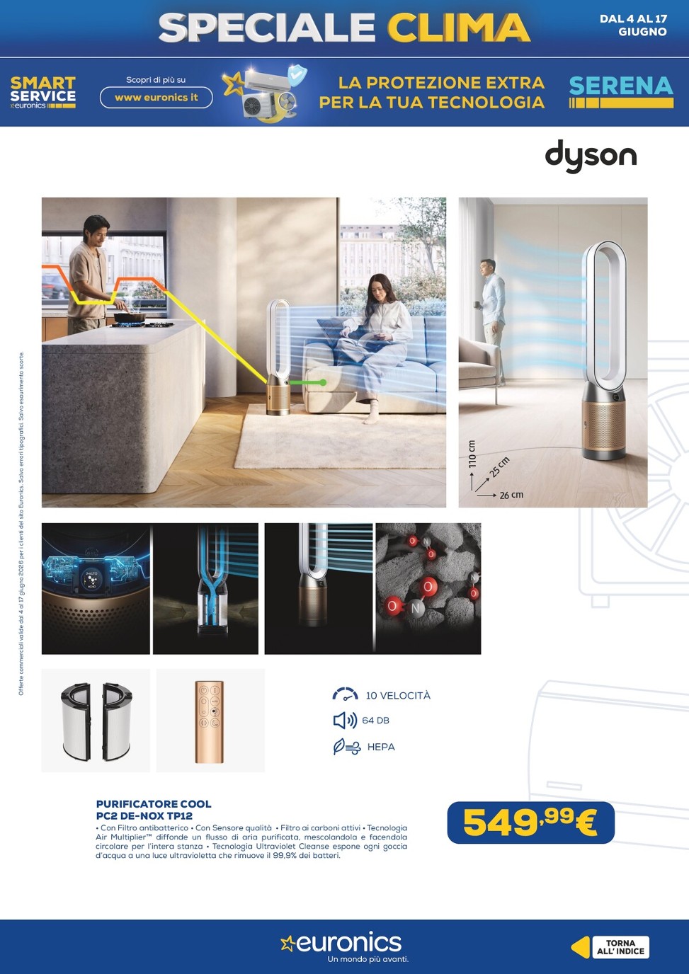 euronics - Volantino attuale di Euronics - Speciale Clima valido dal giovedì 04/06/2026 al mercoledì 17/06/2026 - page: 20