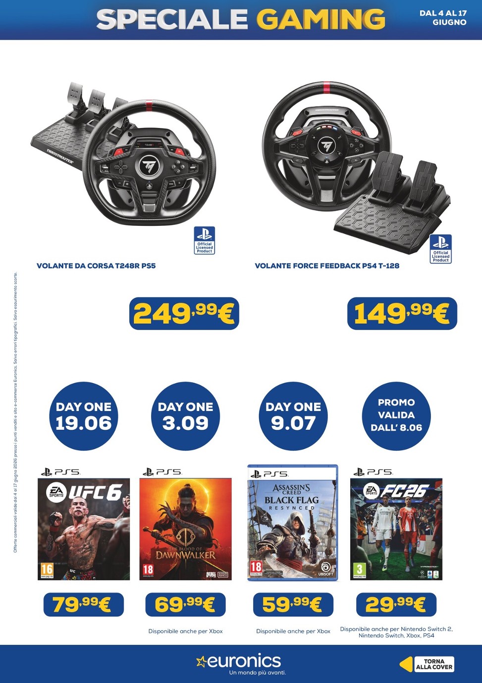 euronics - Volantino attuale di Euronics - Speciale Gaming valido dal giovedì 04/06/2026 al mercoledì 17/06/2026 - page: 14