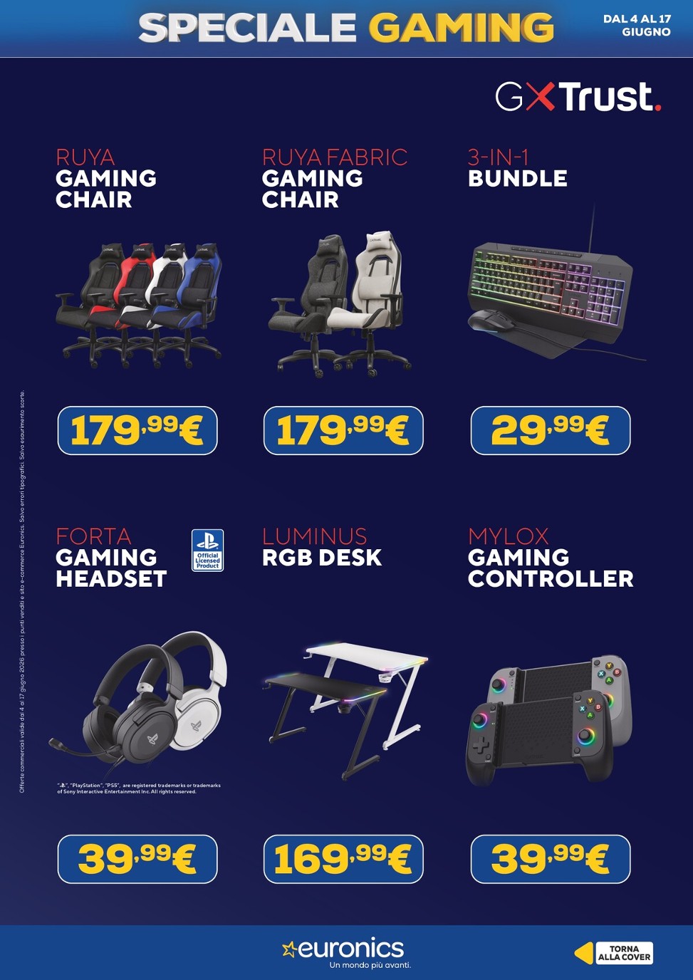 euronics - Volantino attuale di Euronics - Speciale Gaming valido dal giovedì 04/06/2026 al mercoledì 17/06/2026 - page: 11