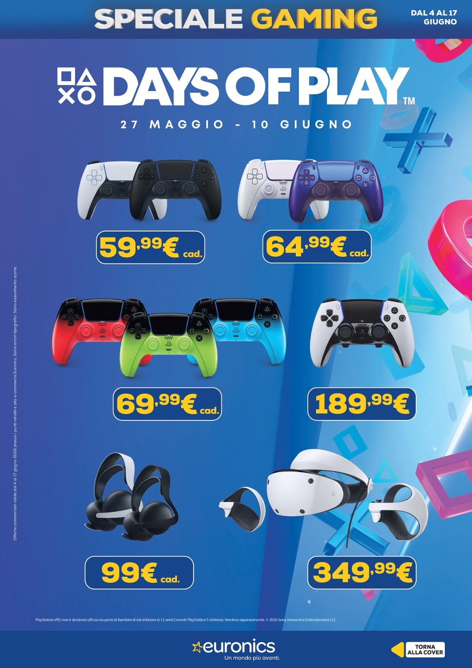 euronics - Volantino attuale di Euronics - Speciale Gaming valido dal giovedì 04/06/2026 al mercoledì 17/06/2026 - page: 3