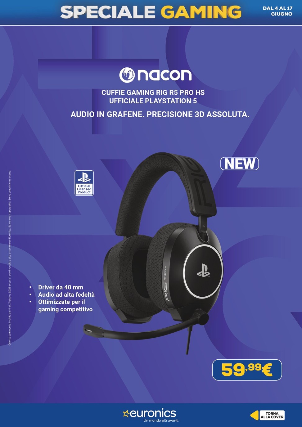 euronics - Volantino attuale di Euronics - Speciale Gaming valido dal giovedì 04/06/2026 al mercoledì 17/06/2026 - page: 16
