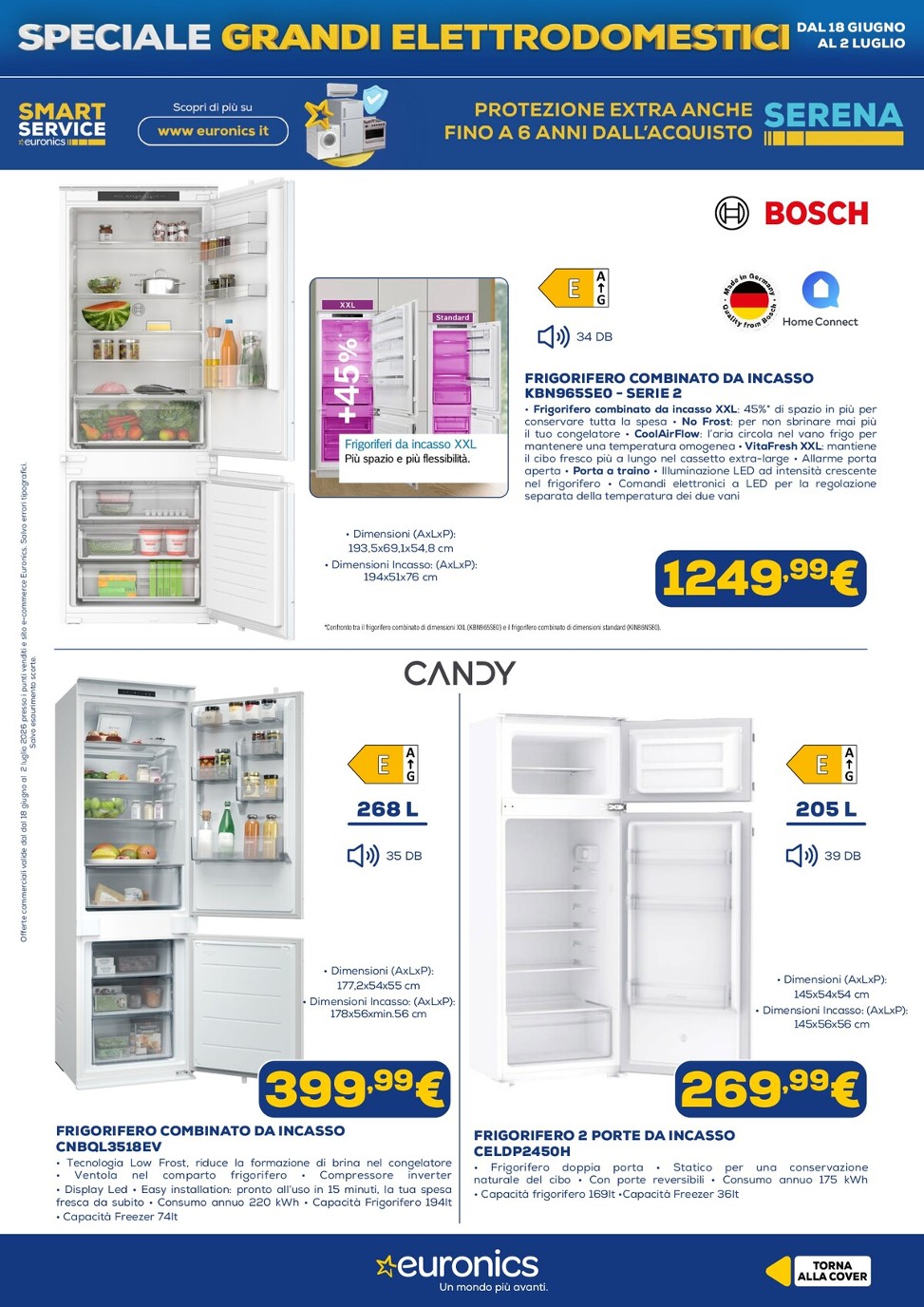 euronics - Volantino attuale di Euronics valido dal giovedì 18/06/2026 al giovedì 02/07/2026 - page: 6