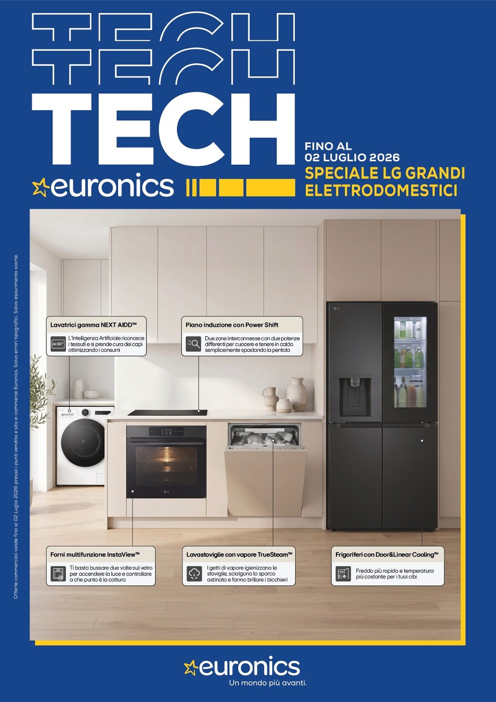 euronics - Volantino attuale di Euronics - LG valido dal giovedì 18/06/2026 al giovedì 02/07/2026