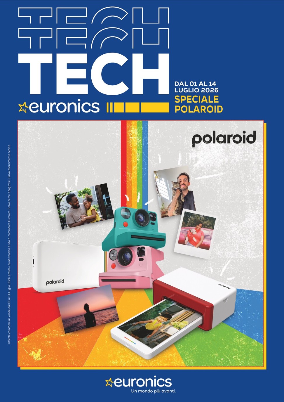 euronics - Volantino attuale di Euronics - Speciale Polaroid valido dal mercoledì 01/07/2026 al martedì 14/07/2026 - page: 1