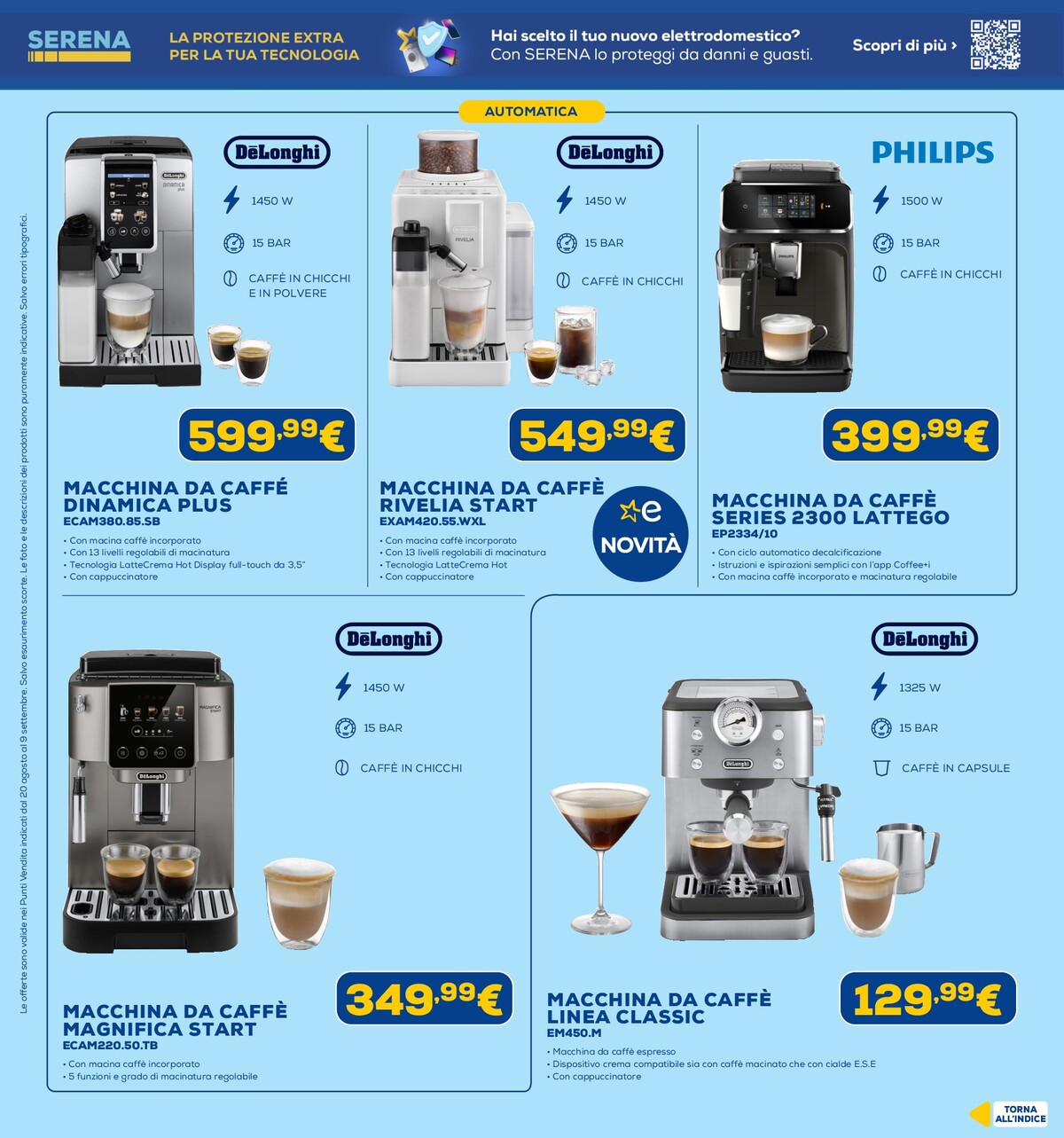 euronics - Volantino attuale di Euronics valido dal giovedì 20/08/2026 al mercoledì 09/09/2026 - page: 51