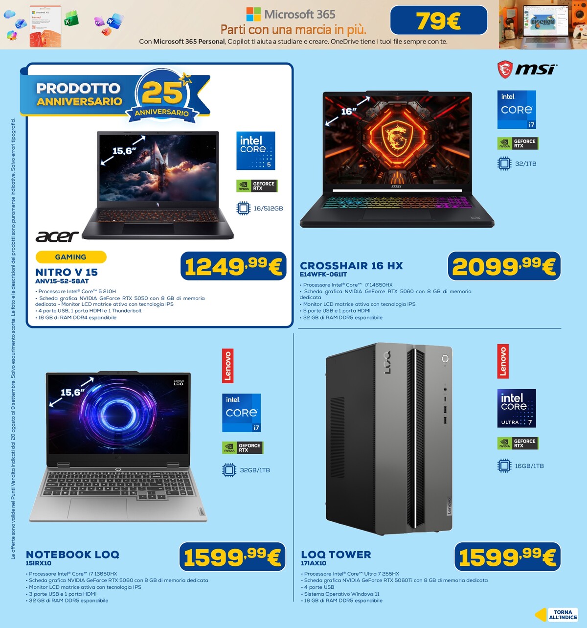 euronics - Volantino attuale di Euronics valido dal giovedì 20/08/2026 al mercoledì 09/09/2026 - page: 8