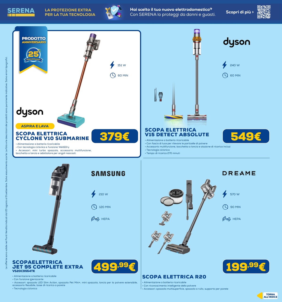 euronics - Volantino attuale di Euronics valido dal giovedì 20/08/2026 al mercoledì 09/09/2026 - page: 43