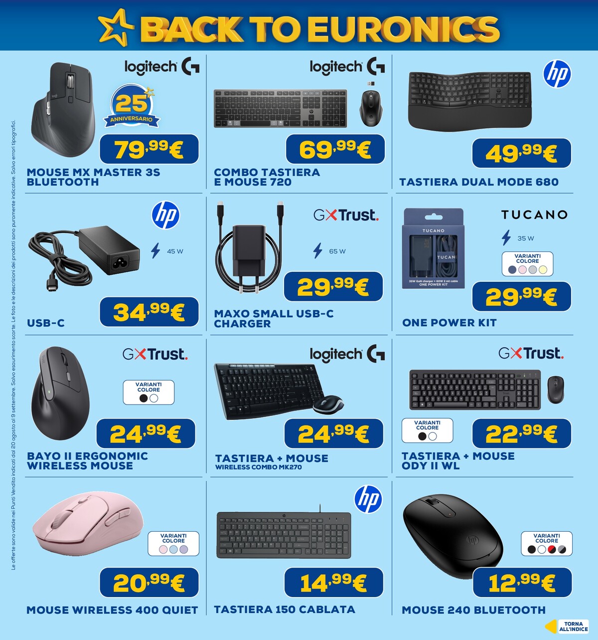 euronics - Volantino attuale di Euronics valido dal giovedì 20/08/2026 al mercoledì 09/09/2026 - page: 21
