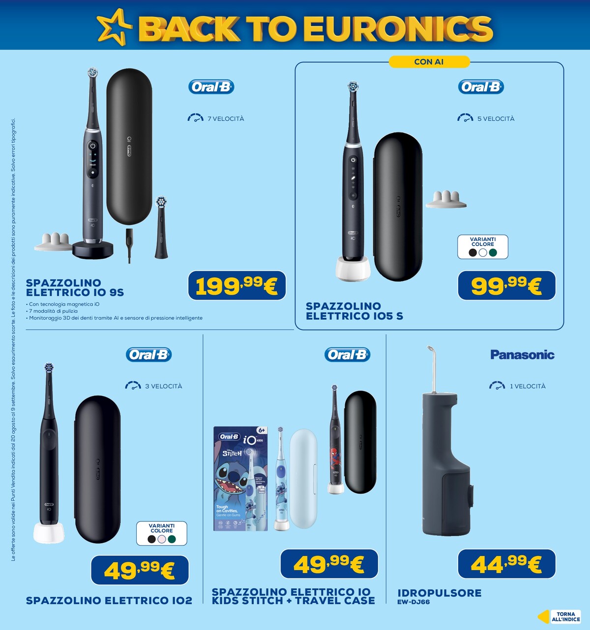 euronics - Volantino attuale di Euronics valido dal giovedì 20/08/2026 al mercoledì 09/09/2026 - page: 56