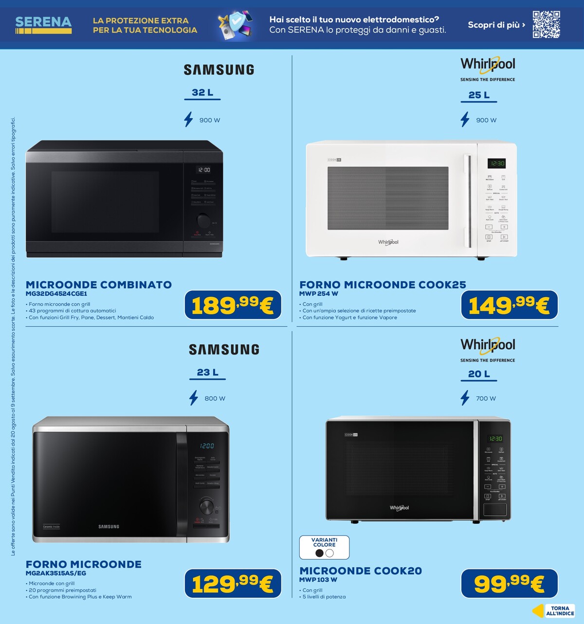 euronics - Volantino attuale di Euronics valido dal giovedì 20/08/2026 al mercoledì 09/09/2026 - page: 49