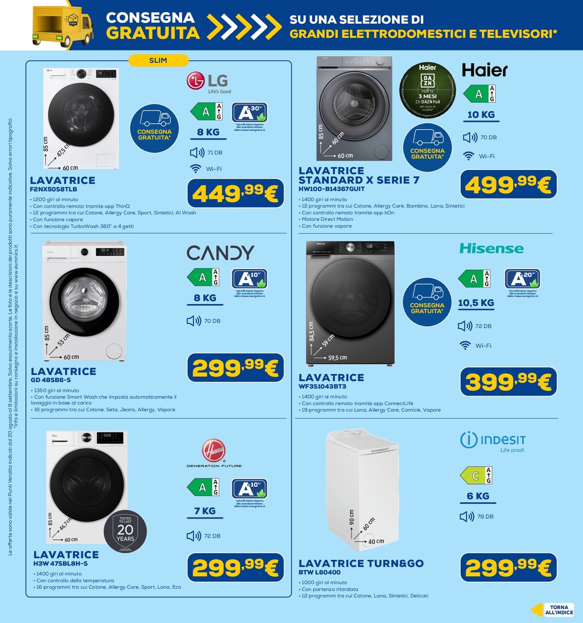 euronics - Volantino attuale di Euronics valido dal giovedì 20/08/2026 al mercoledì 09/09/2026 - page: 32