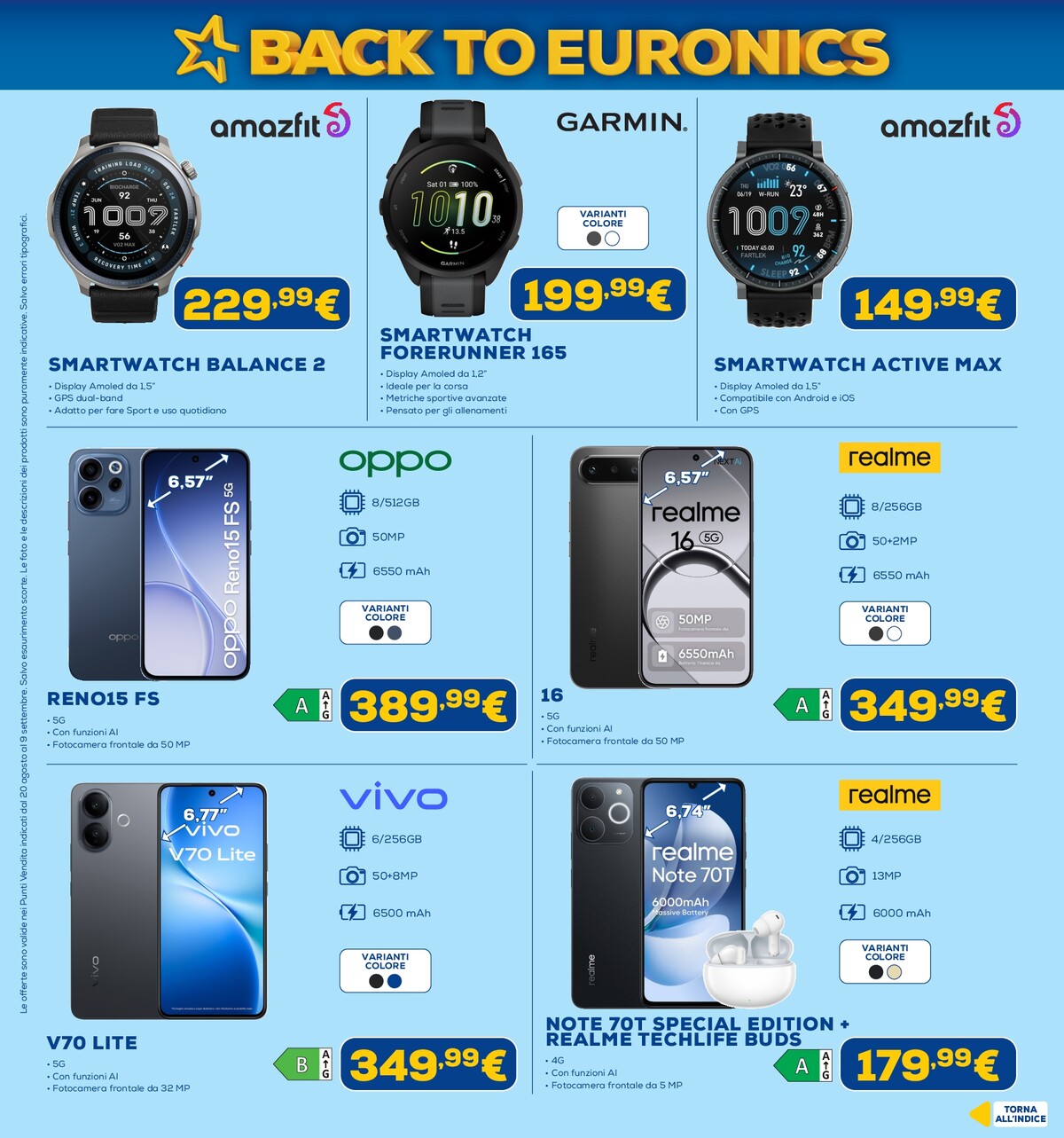 euronics - Volantino attuale di Euronics valido dal giovedì 20/08/2026 al mercoledì 09/09/2026 - page: 38