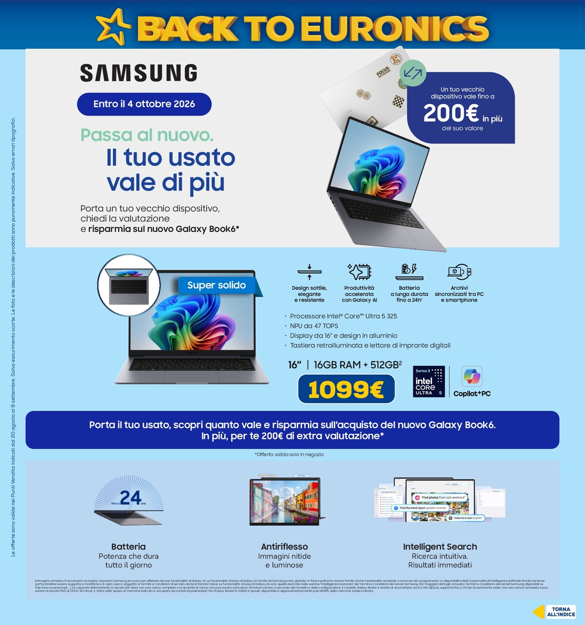 euronics - Volantino attuale di Euronics valido dal giovedì 20/08/2026 al mercoledì 09/09/2026 - page: 11