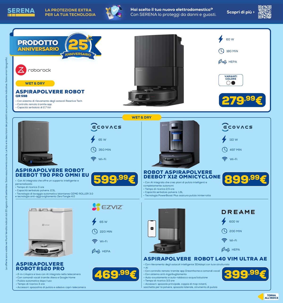 euronics - Volantino attuale di Euronics valido dal giovedì 20/08/2026 al mercoledì 09/09/2026 - page: 45