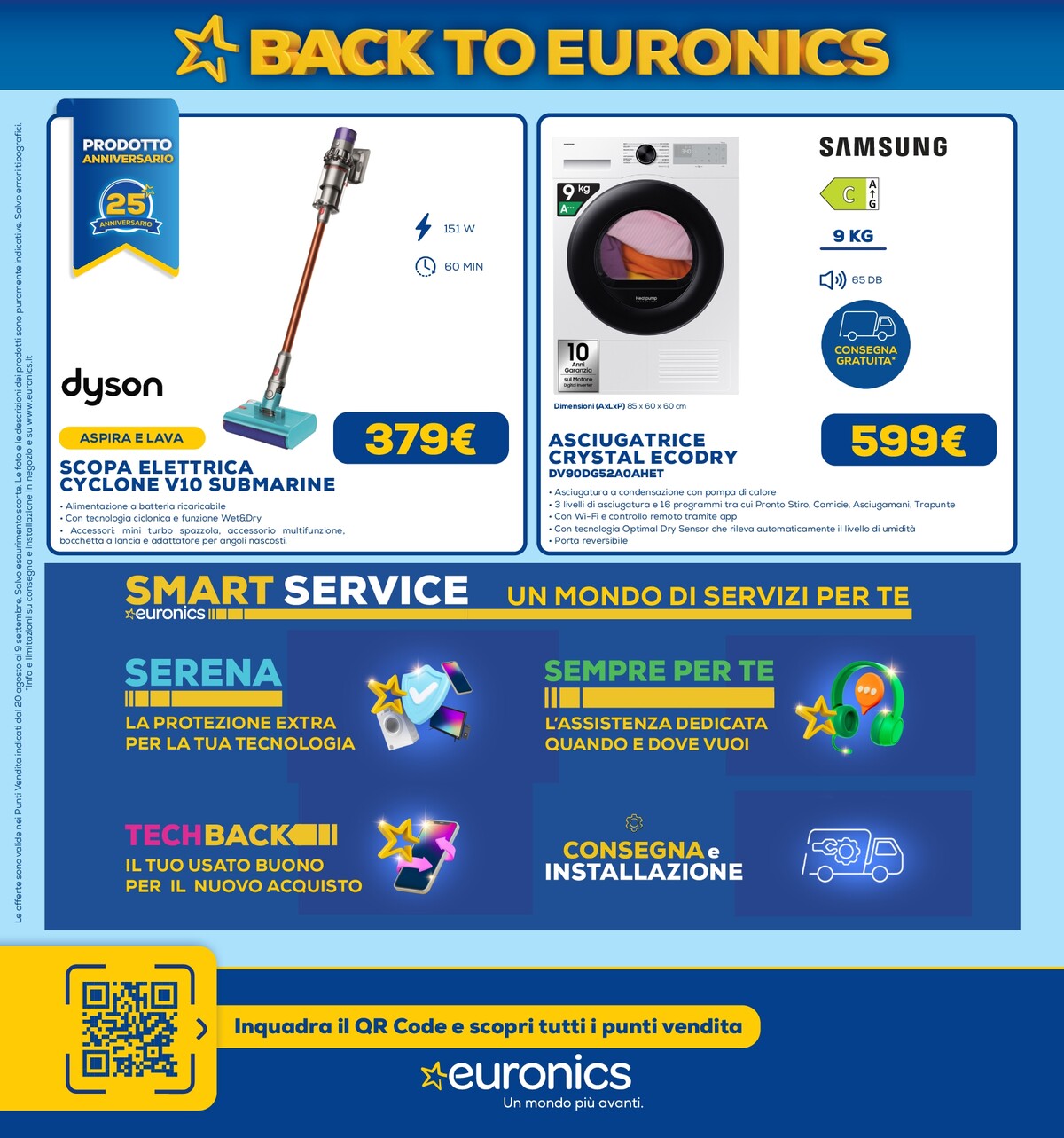 euronics - Volantino attuale di Euronics valido dal giovedì 20/08/2026 al mercoledì 09/09/2026 - page: 57