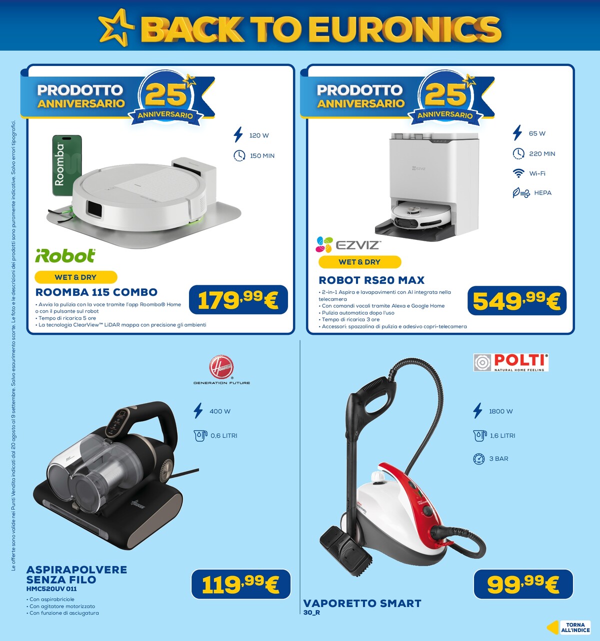 euronics - Volantino attuale di Euronics valido dal giovedì 20/08/2026 al mercoledì 09/09/2026 - page: 46