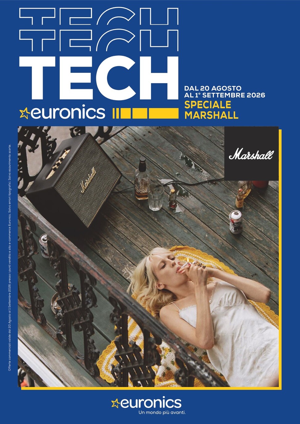 euronics - Volantino attuale di Euronics - Marshall valido dal giovedì 20/08/2026 al martedì 01/09/2026 - page: 1