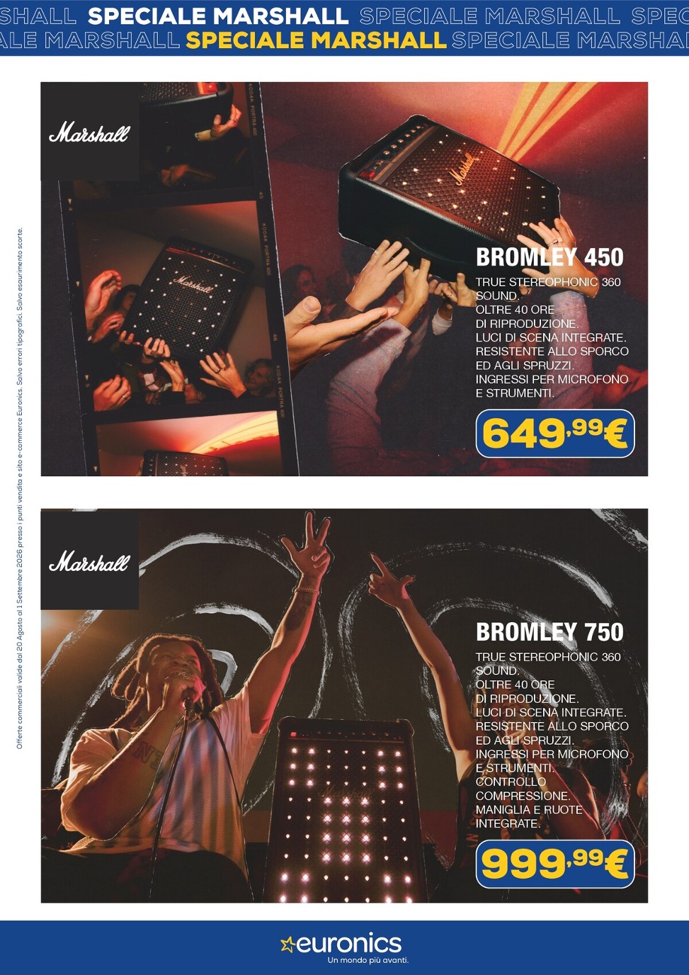 euronics - Volantino attuale di Euronics - Marshall valido dal giovedì 20/08/2026 al martedì 01/09/2026 - page: 5