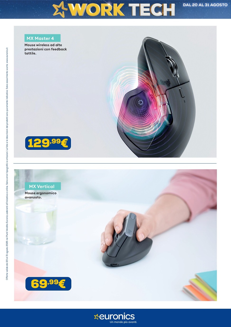 euronics - Volantino attuale di Euronics - Work Tech valido dal giovedì 20/08/2026 al lunedì 31/08/2026 - page: 15