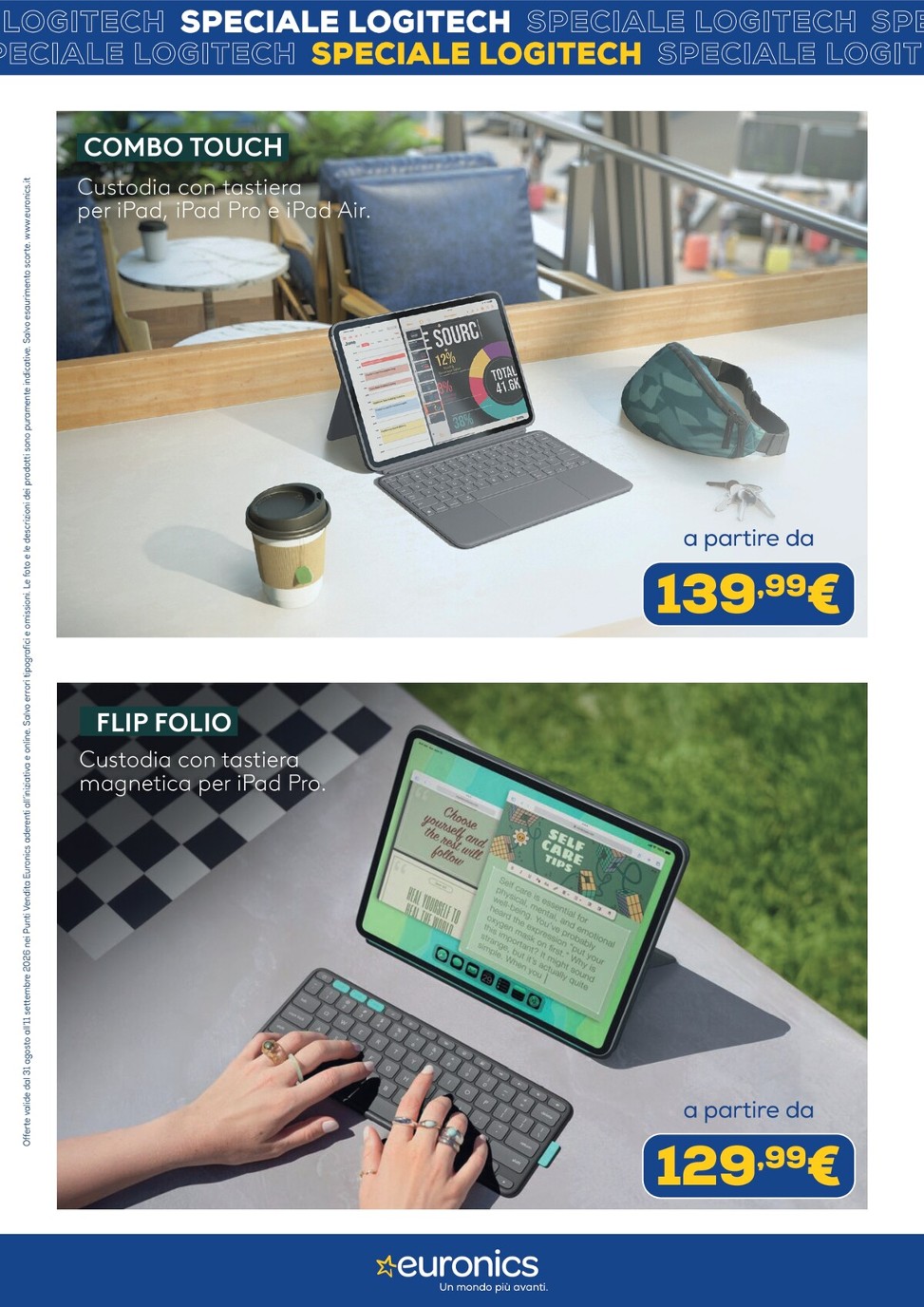 euronics - Volantino attuale di Euronics - Speciale Logitech valido dal lunedì 31/08/2026 al venerdì 11/09/2026 - page: 6