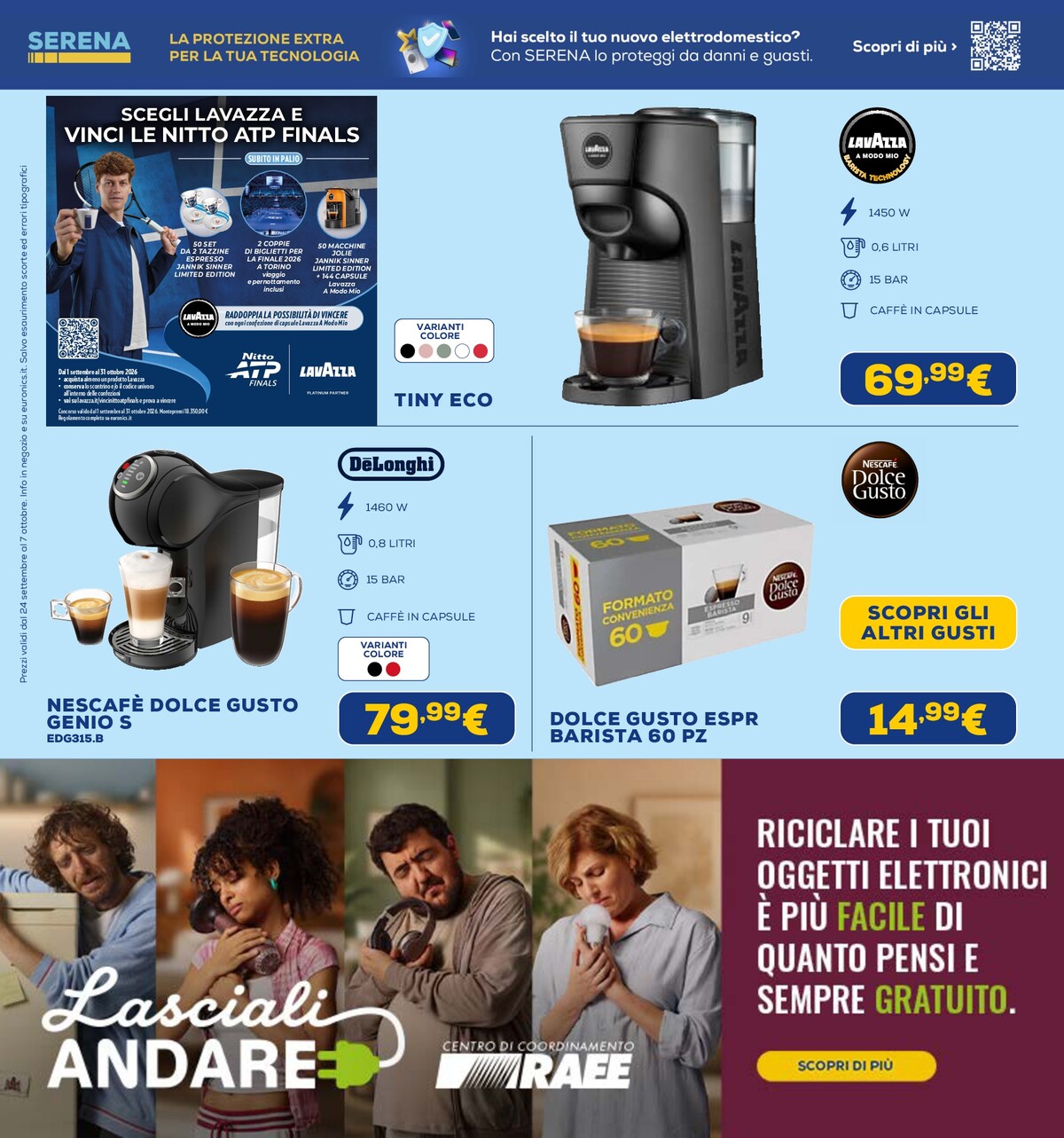 euronics - Volantino attuale di Euronics valido dal giovedì 24/09/2026 al mercoledì 07/10/2026 - page: 27