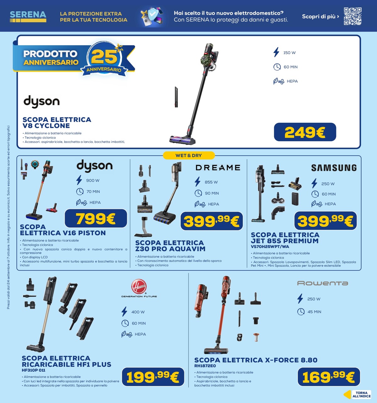 euronics - Volantino attuale di Euronics valido dal giovedì 24/09/2026 al mercoledì 07/10/2026 - page: 19