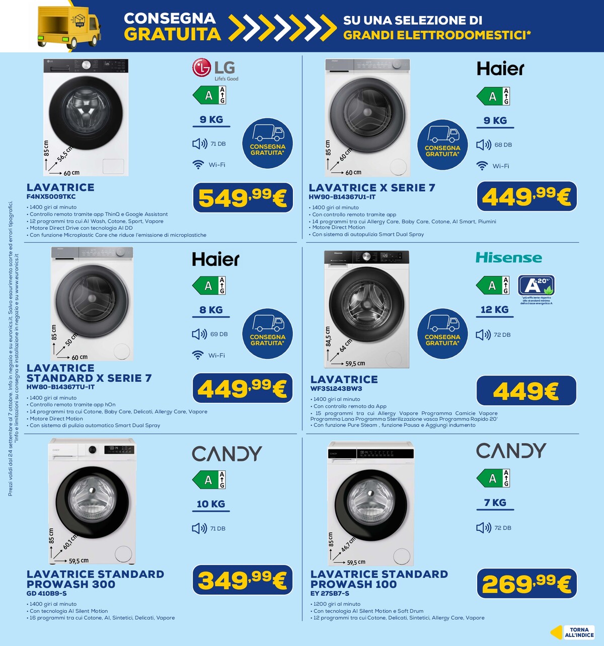 euronics - Volantino attuale di Euronics valido dal giovedì 24/09/2026 al mercoledì 07/10/2026 - page: 3