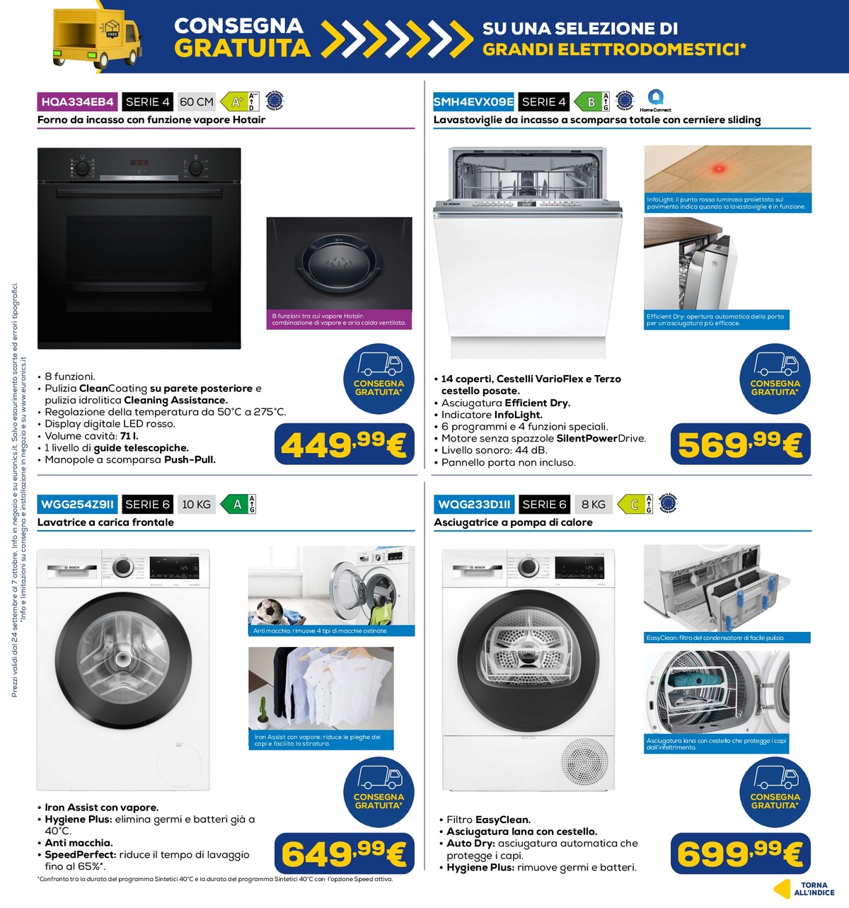 euronics - Volantino attuale di Euronics valido dal giovedì 24/09/2026 al mercoledì 07/10/2026 - page: 9