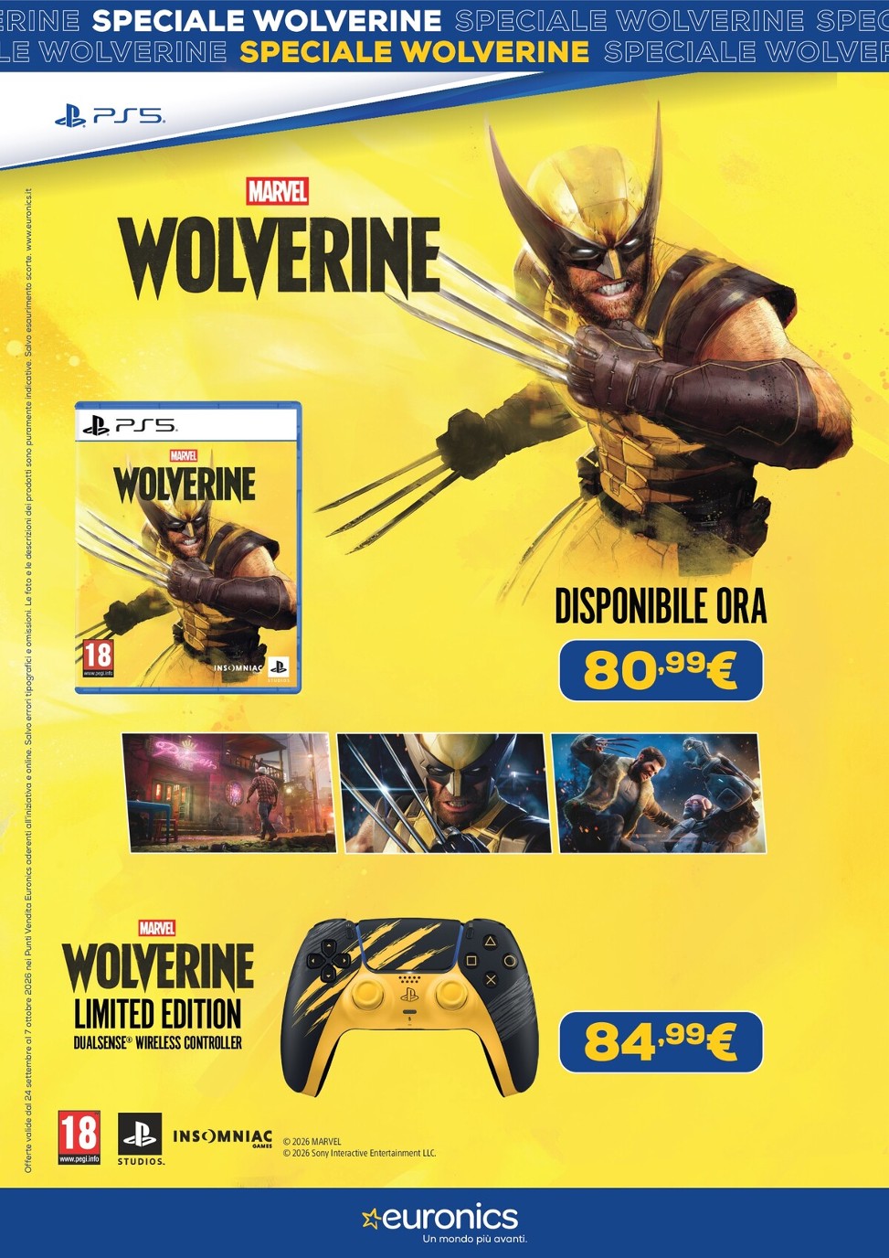 euronics - Volantino attuale di Euronics - Speciale Wolverine valido dal giovedì 24/09/2026 al mercoledì 07/10/2026 - page: 2