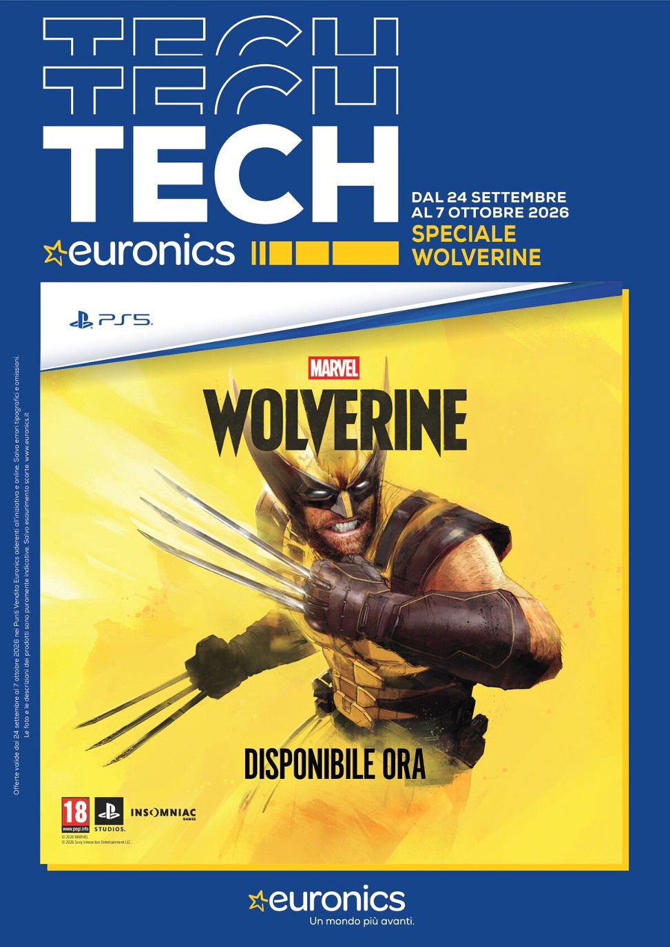 euronics - Volantino attuale di Euronics - Speciale Wolverine valido dal giovedì 24/09/2026 al mercoledì 07/10/2026