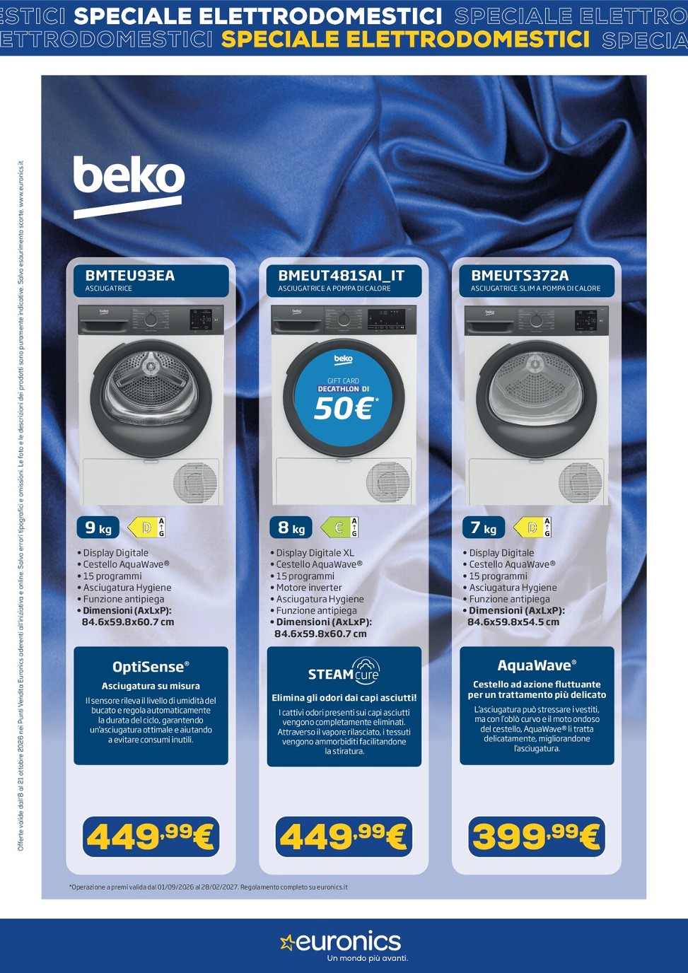 euronics - Volantino attuale di Euronics - Speciale Beko valido dal giovedì 08/10/2026 al mercoledì 21/10/2026 - page: 7