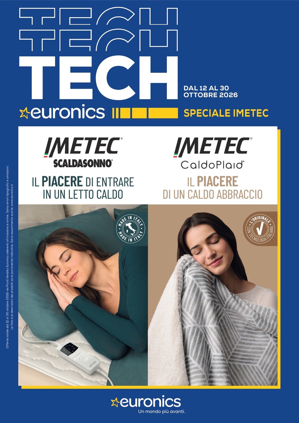 euronics - Volantino attuale di Euronics - Imetec valido dal lunedì 12/10/2026 al venerdì 30/10/2026