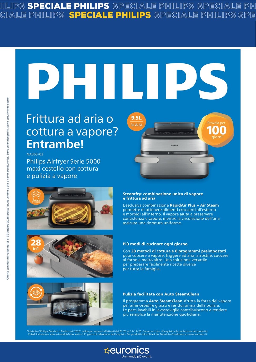 euronics - Volantino attuale di Euronics - Philips valido dal giovedì 15/10/2026 al giovedì 29/10/2026 - page: 2