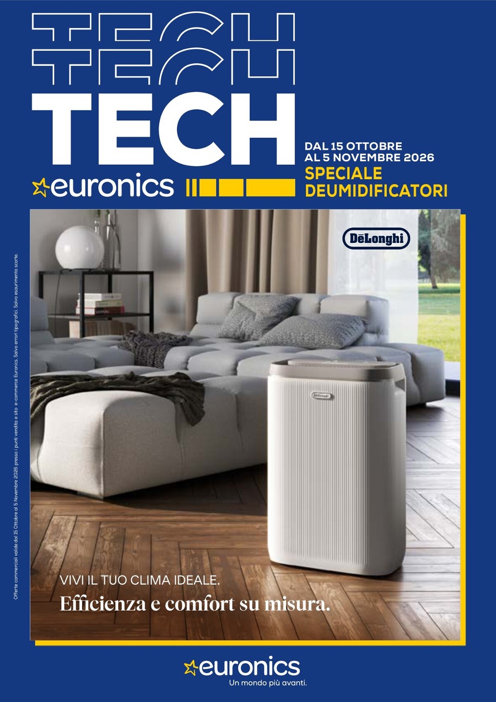 euronics - Volantino attuale di Euronics - De Longhi valido dal giovedì 15/10/2026 al giovedì 05/11/2026 - page: 1