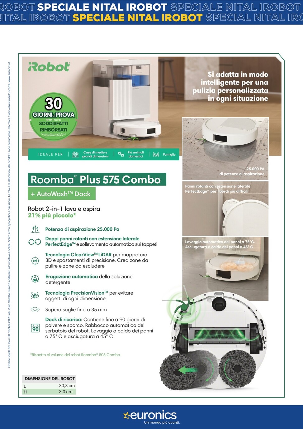 euronics - Volantino attuale di Euronics - Nital iRobot valido dal giovedì 15/10/2026 al venerdì 30/10/2026 - page: 8