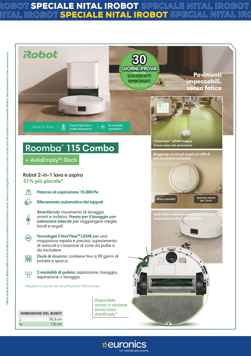 euronics - Volantino attuale di Euronics - Nital iRobot valido dal giovedì 15/10/2026 al venerdì 30/10/2026 - page: 5
