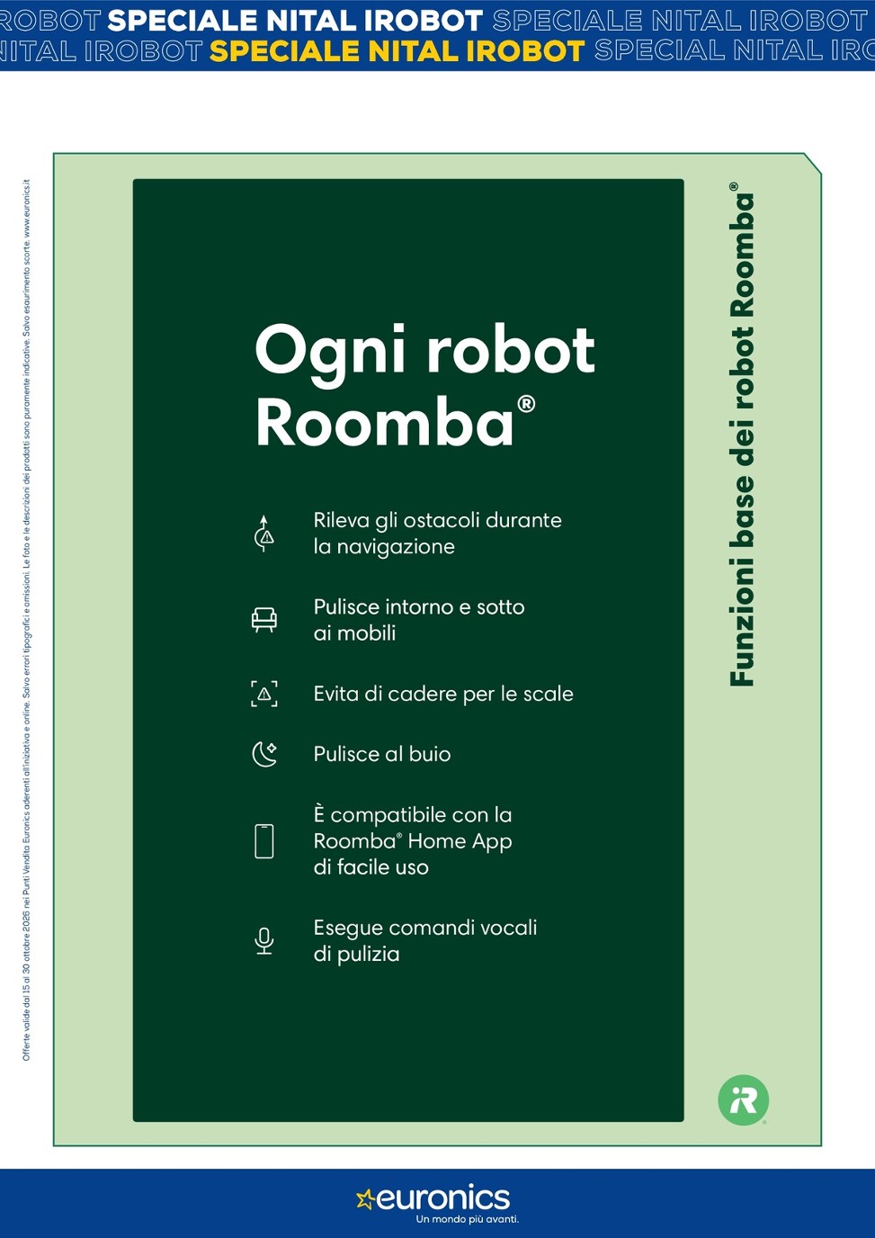 euronics - Volantino attuale di Euronics - Nital iRobot valido dal giovedì 15/10/2026 al venerdì 30/10/2026 - page: 4